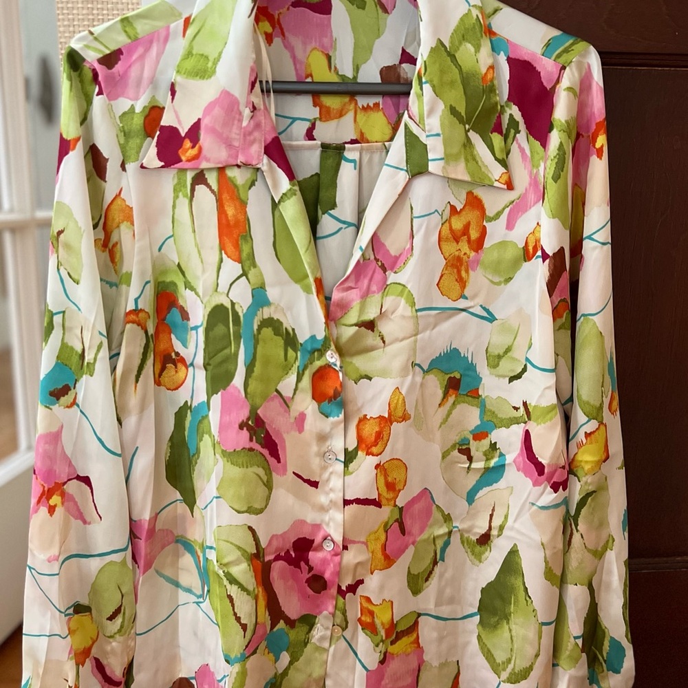 Zara Multicolor Floral Top